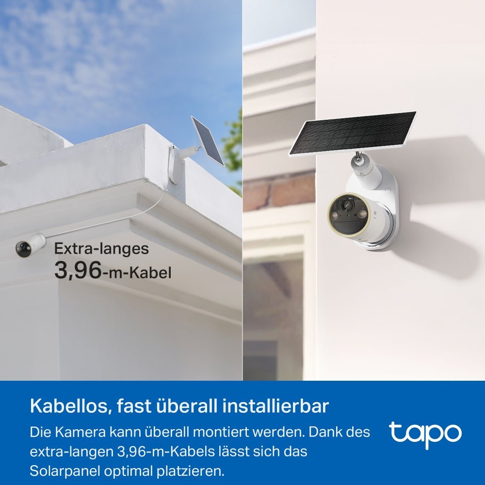 Tapo C460 KIT 4K 8MP, Solarpanel - Set - Tapo C460 KIT