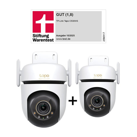 Tapo C530WS 3K 5MP 360°, Doppelpack - Oktober3