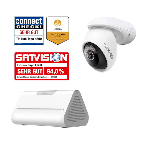 Tapo C560WS 4K 360° + H500 Speicher - Bundle - ostern2