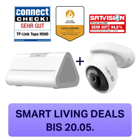 Tapo C560WS 4K 360° + H500 Speicher - Bundle - ostern2