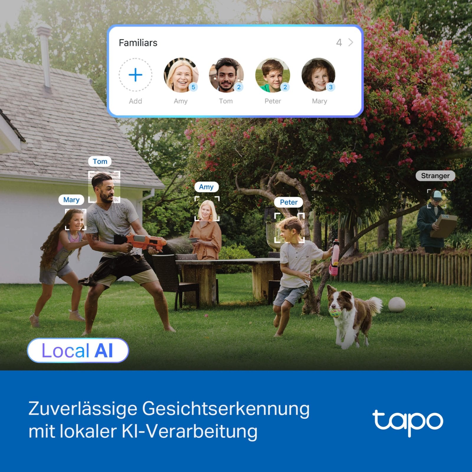 Tapo C560WS 4K 8MP, 360° Abdeckung, Starlight Farb - Nachtsicht, LAN - Anschluss - Tapo C560WS