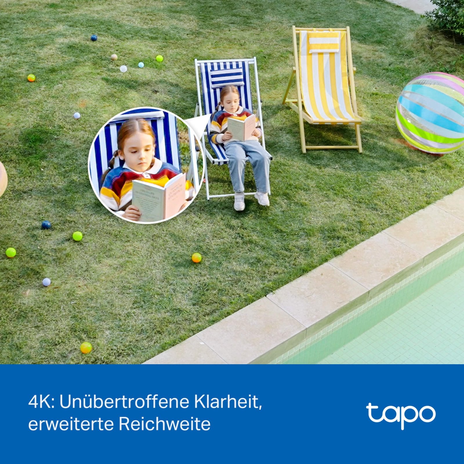 Tapo C560WS 4K 8MP, 360° Abdeckung, Starlight Farb - Nachtsicht, LAN - Anschluss - Tapo C560WS