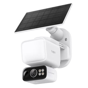 2K 3MP 360° 800-Lumen Solarbetriebene Flutlicht Kamera | Tapo C615F KIT