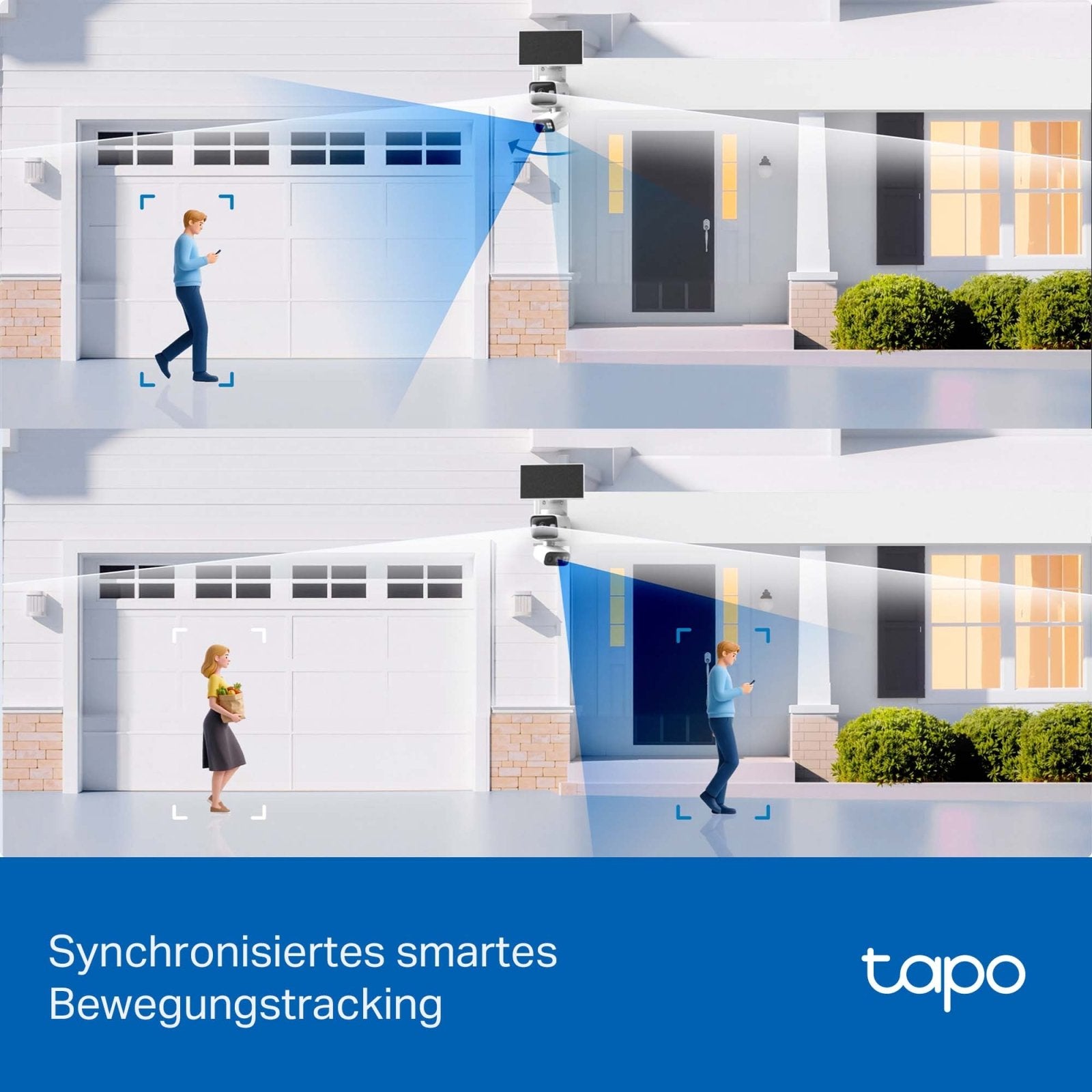 Tapo C645D KIT Solarbetriebenes dual lens Pan/Tilt Sicherheitskamera - Kit - Tapo C645D KIT