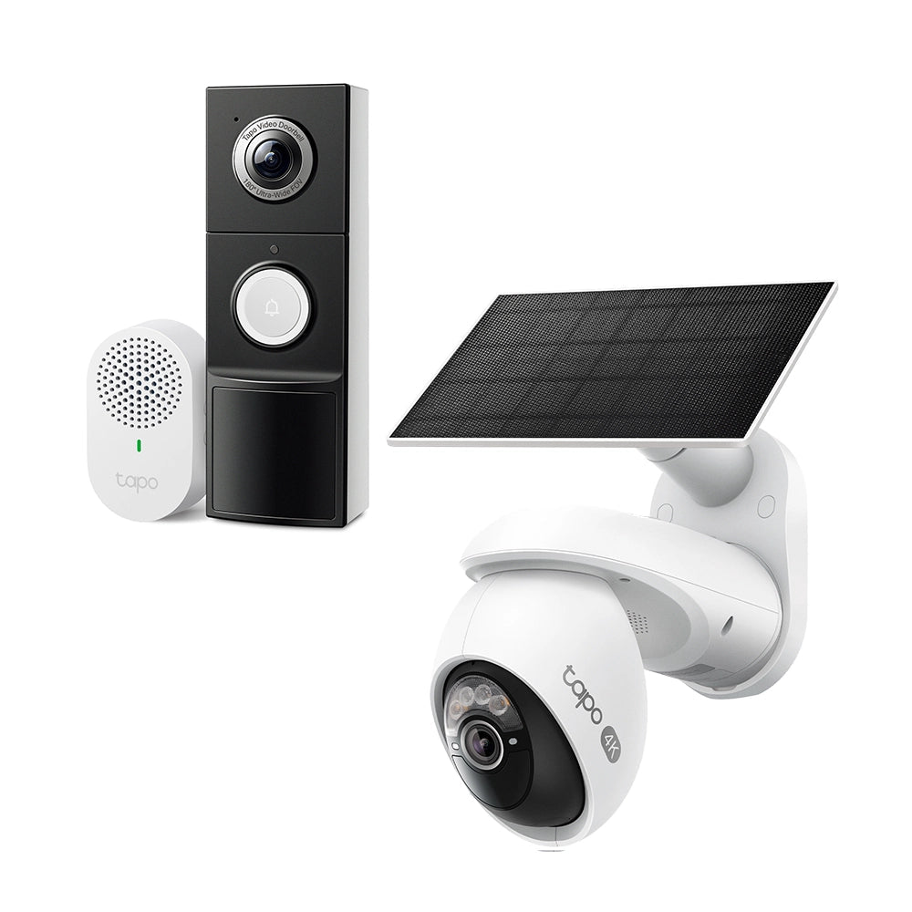 Tapo D235 Video Türklingel + C660 KIT 4K 360° Bundle - ostern3