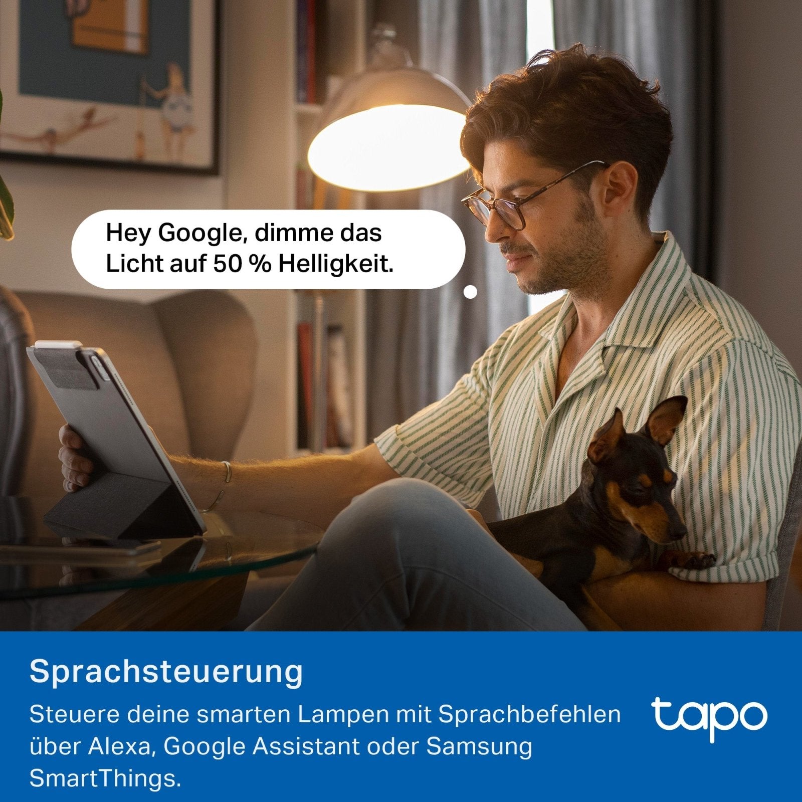 Tapo L430P Smart P45 Glühbirne E14, 470 Lumen Mehrfarbig - Tapo L430P