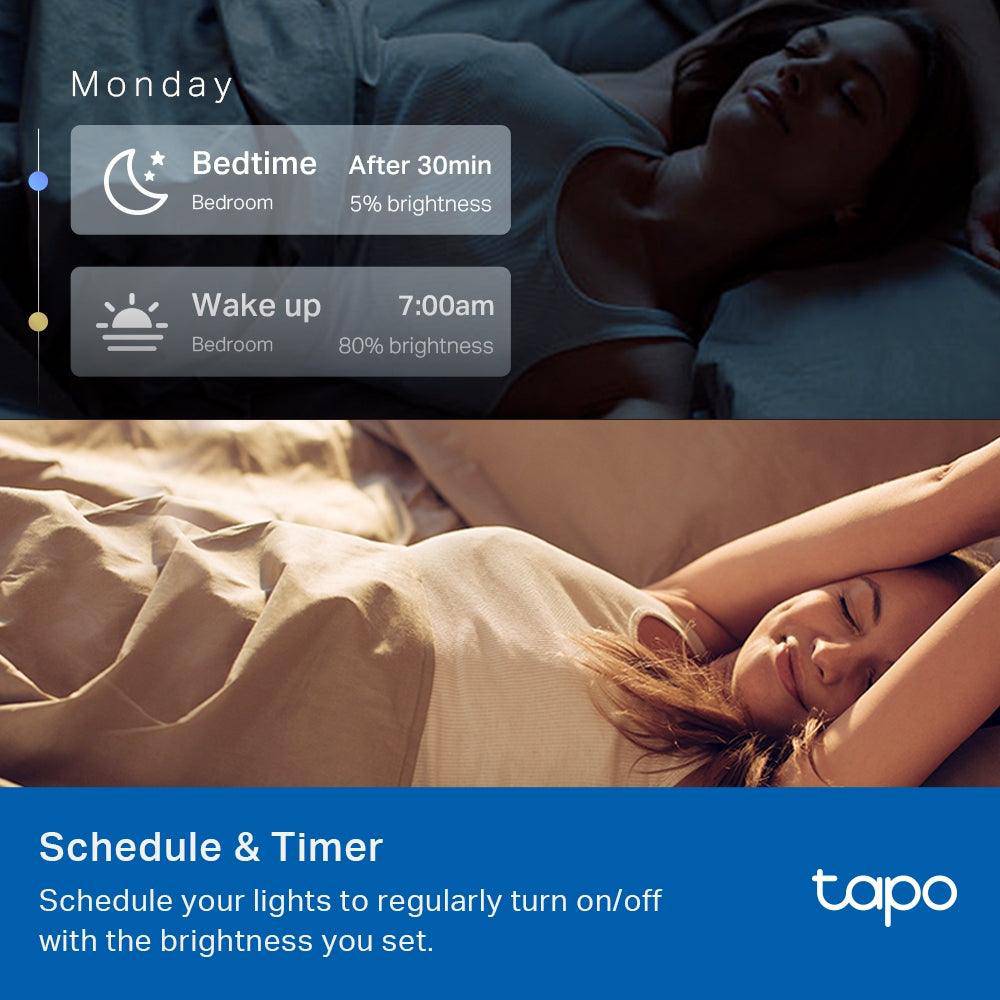 Tapo L530E(4 - pack) WLAN Glühbirne, 806 Lumen, Mehrfarbrige - Tapo L530E(4St.)