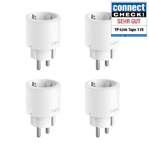 Tapo P115(4er-Pack) | Nano design WLAN Steckdose Energieüberwachung