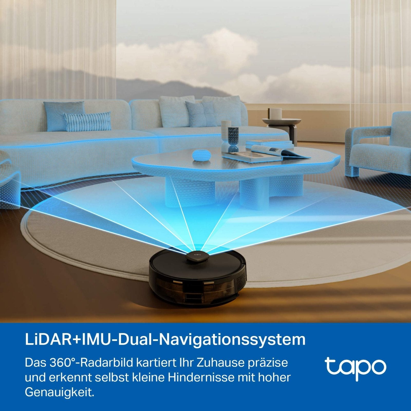 Tapo RV30 Max, Duales Navigationssystem - Tapo RV30 Max