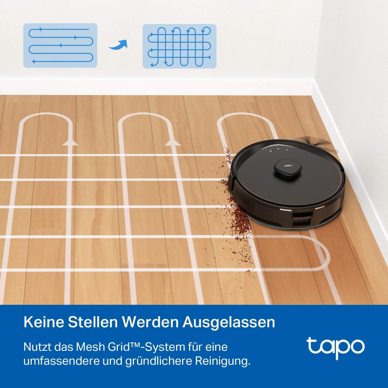 Tapo RV30 Max Plus, Duales Navigationssystem - TapoRV30MaxPlus