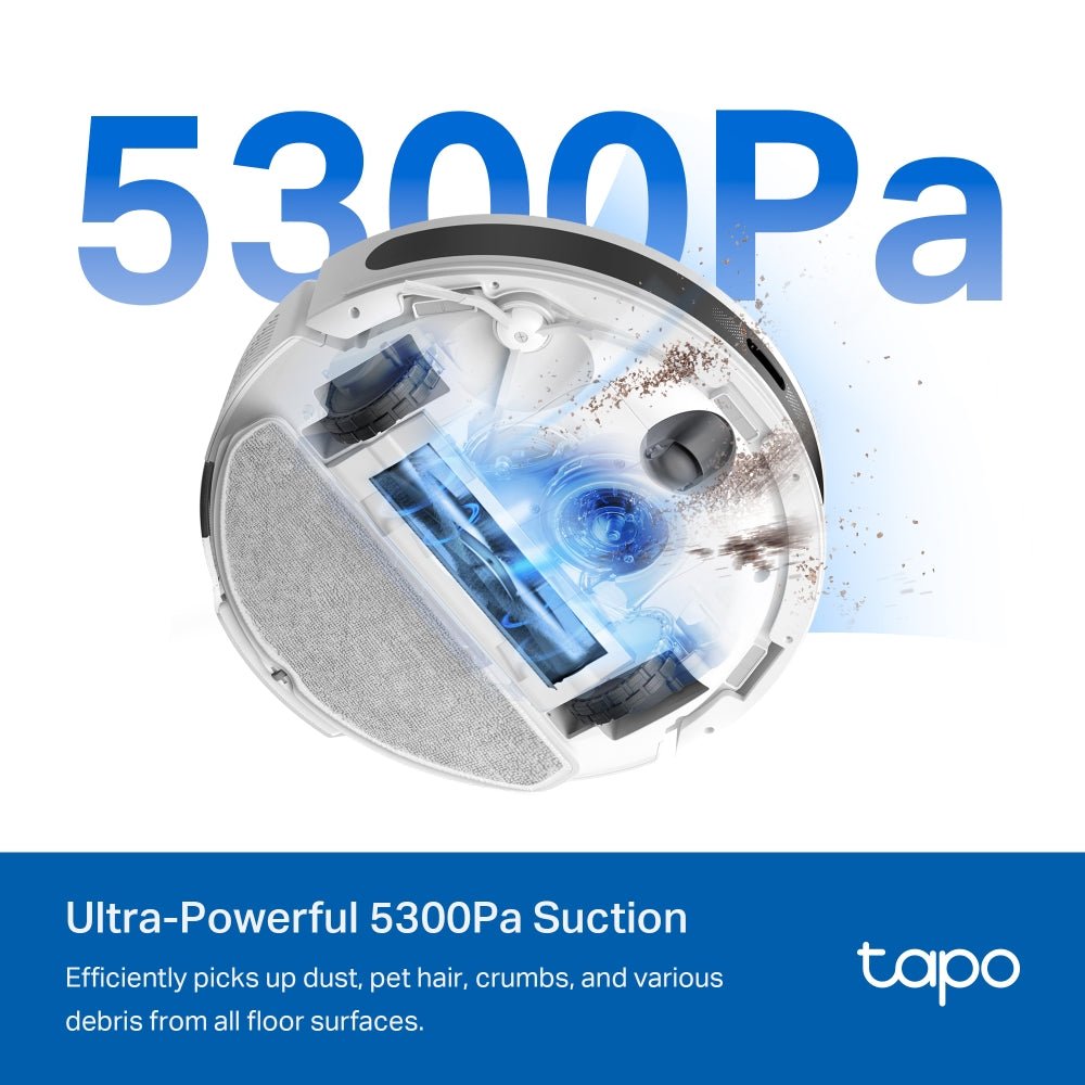 Tapo RV30 Max Plus Weiß, Duales Navigationssystem - RV30MaxPlusWeiß