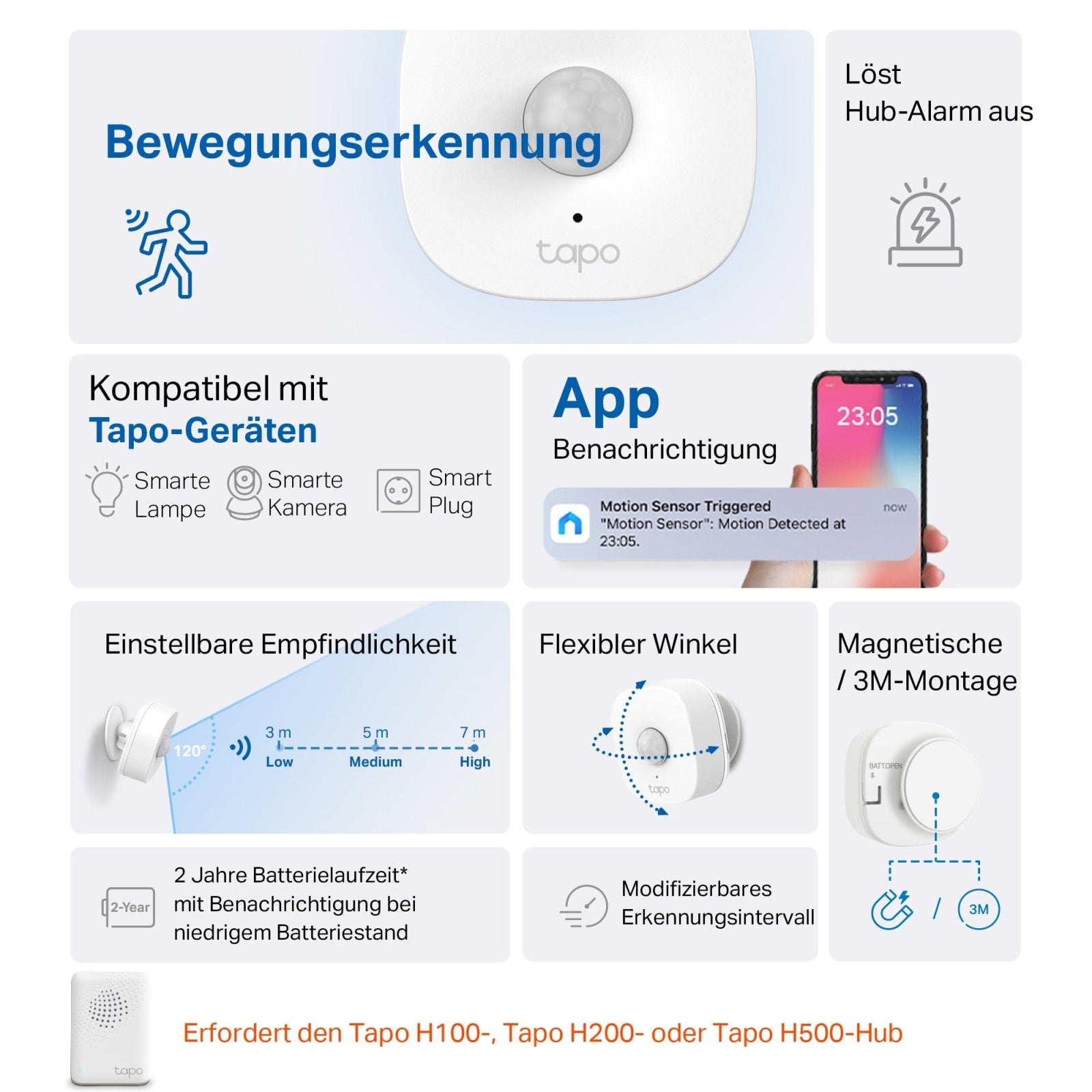 Tapo T100 Bewegungssensor - Tapo T100