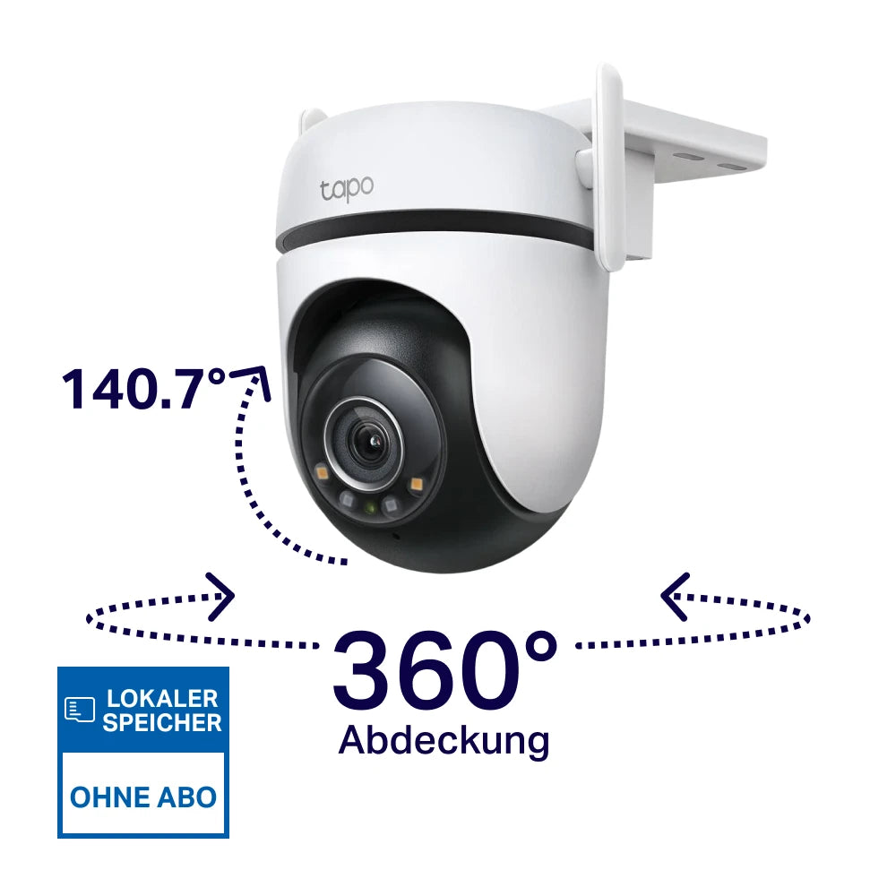 2K 4MP 360° Outdoor Kamera | Tapo C520WS