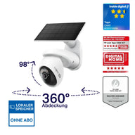 4K 8MP  360° Solarbetriebene Kamera | Tapo C660 KIT