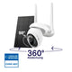 4K 8MP 360° Wi-Fi & 4G LTE Solar-Überwachungskamera | Tapo C665G KIT