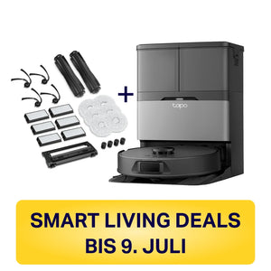 Tapo RV50 Pro Omni + RVA110 Zubehör-Set Bundle